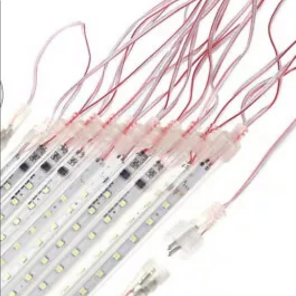 Upgraded 50cm 10 Tubes 540 LED Meteor Lights BLUE - Picture 5 of 11